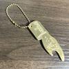 Dea Bona Brass YOU PAY Keychain Keyring Bottle American Casual YOU PAY Opener, Style, Opener, Spinner, Roulette,