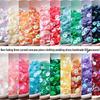 6mm Iridescent AB Round Concave Sequins - Shiny Curved Pieces for DIY Clothing & Jewelry Accessories