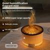 500ML Flame Air Humidifier Volcano Aroma Essential Oil Diffuser Purifier Electric Smell Distributor Perfume for Home Bedroom