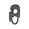 Hiplok DX with FRAME CLIP Bicycle All Black Inner 15cm X U-lock Dimensions 8.5cm