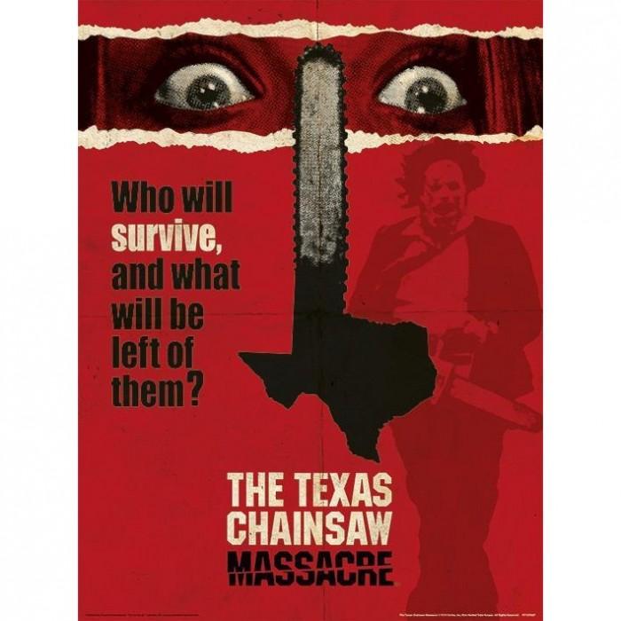 Газетная бумага «Техасская резня бензопилой»