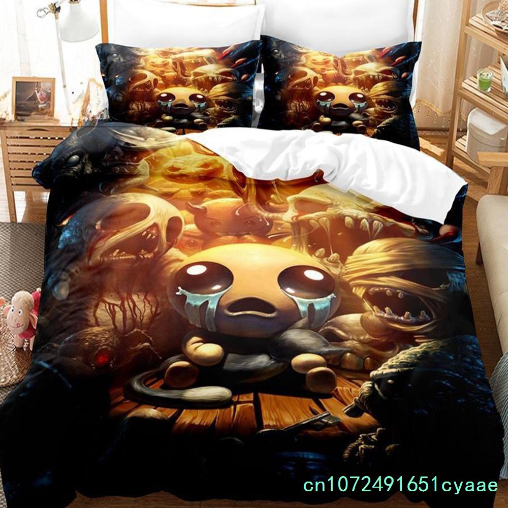Модный 3D-печать Игровой Постельное белье The Binding Of Isaac Односпальный Полуторный Полный Евро-кровать Кинг-сайз Комплект постельного белья Подростковая Спальня Комплекты простыней