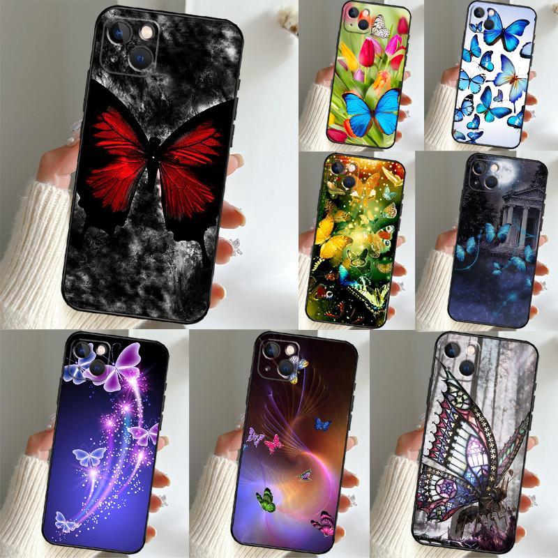 Colorful Butterfly Case For Honor Magic 5 6 7 8 Pro Honor 400 Lite 200 X9c X9b X9a X8b X8a X8c 50 70 90 Cover