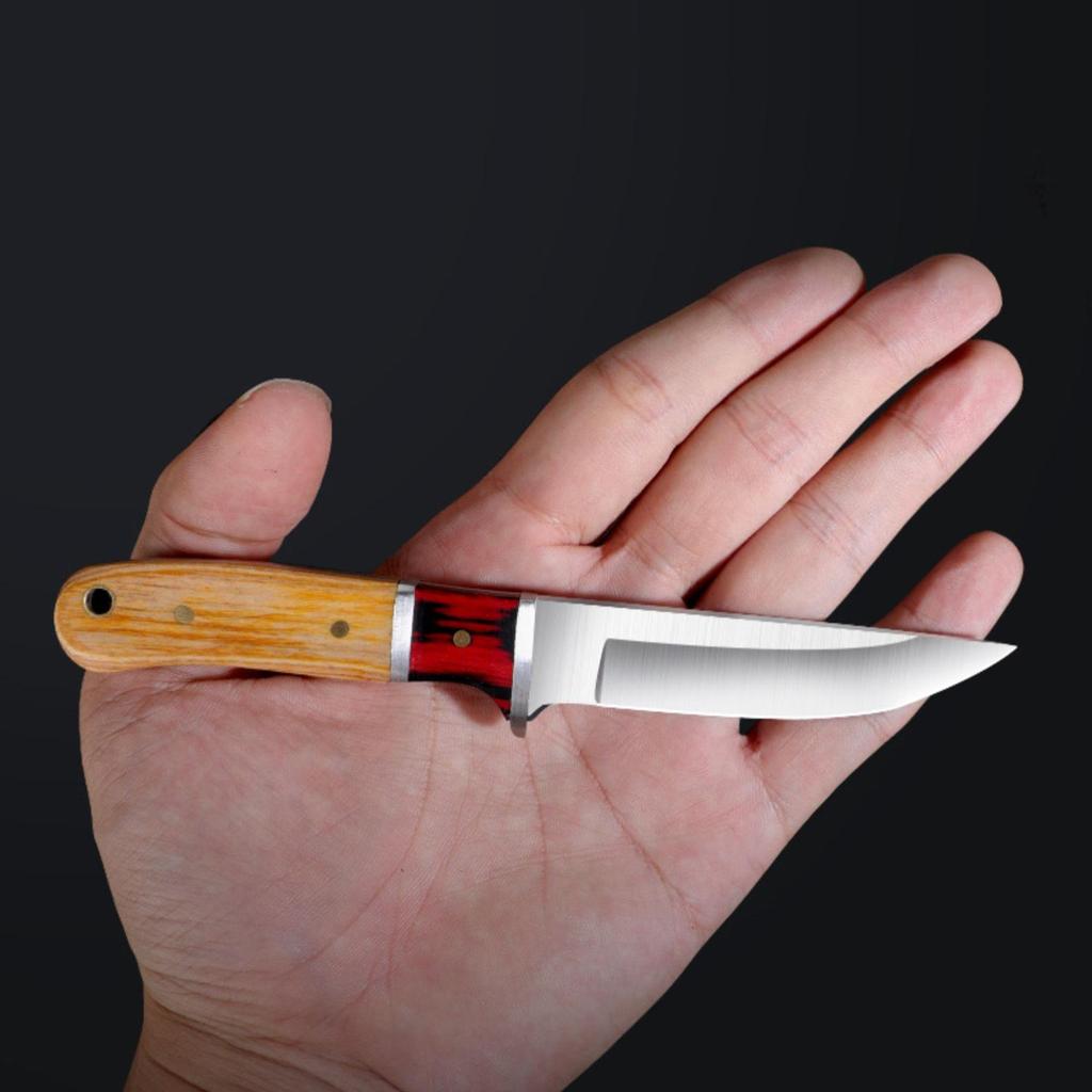 Кухонный нож из нержавеющей стали, ножи шеф-повара с чехлом из искусственной кожи, нож для чистки овощей, мяса, фруктов, кухонный инструмент