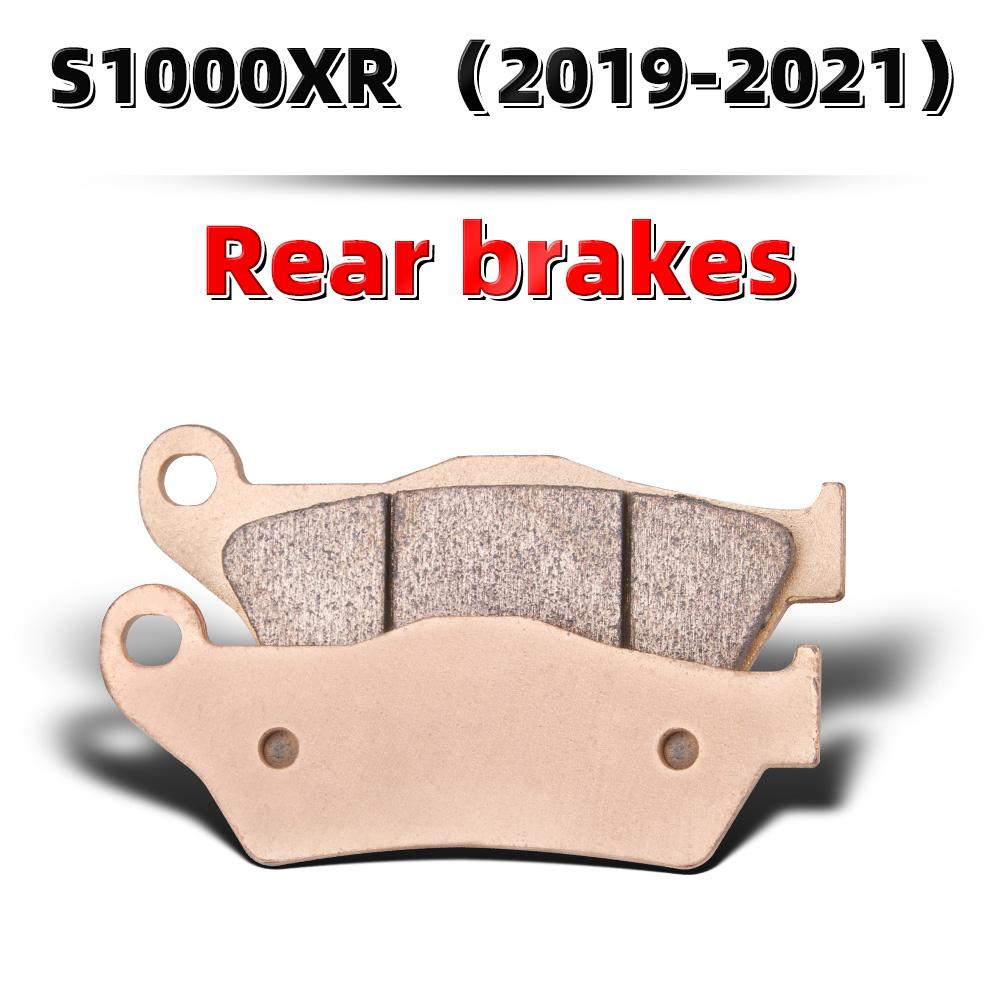 MRRANGT Motorcycle Metal Sintered Motorcycle Brake Pads Front Rear Set Fit for BMW S1000R RR XR F800R S ST GT F900XR R NineT
