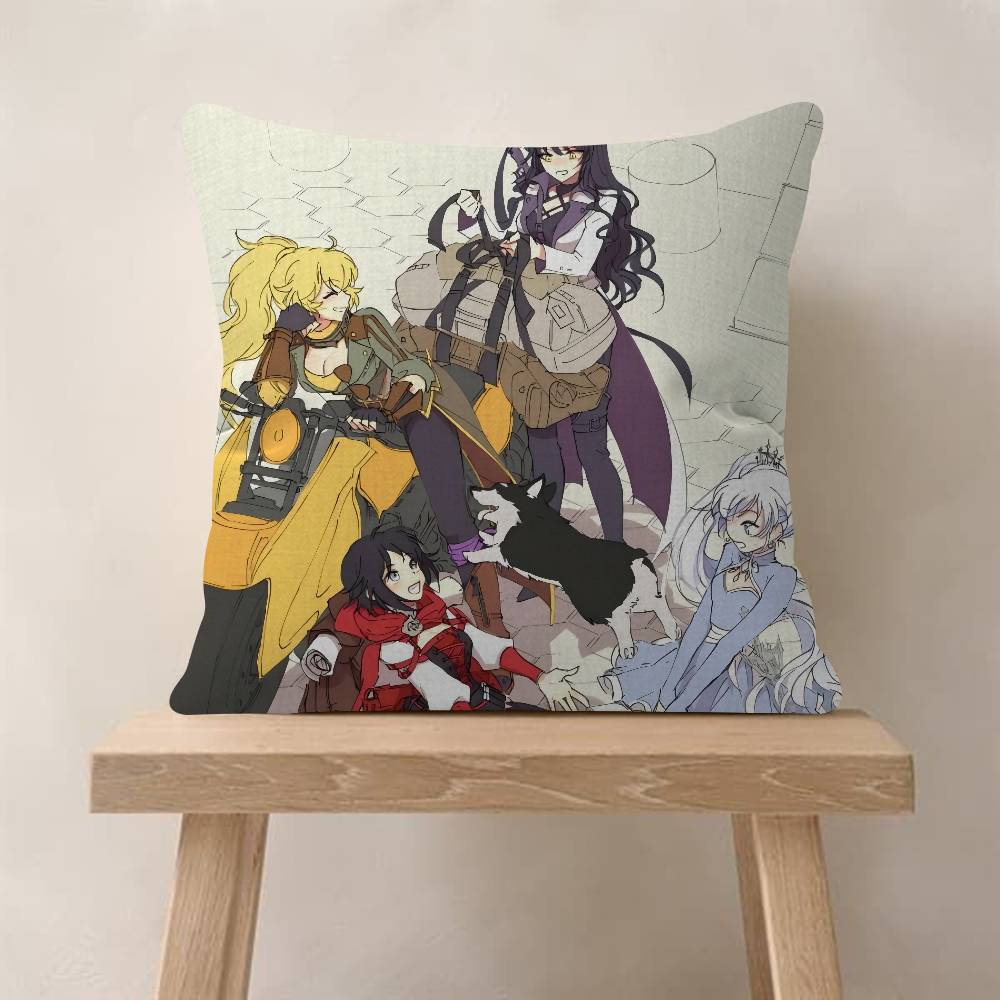 Веб А-Анимация Р-RWBY Персонализированная наволочка Детская Спальня Декор Дикой Вечеринки Наволочка Подарок на День Рождения Ребенка