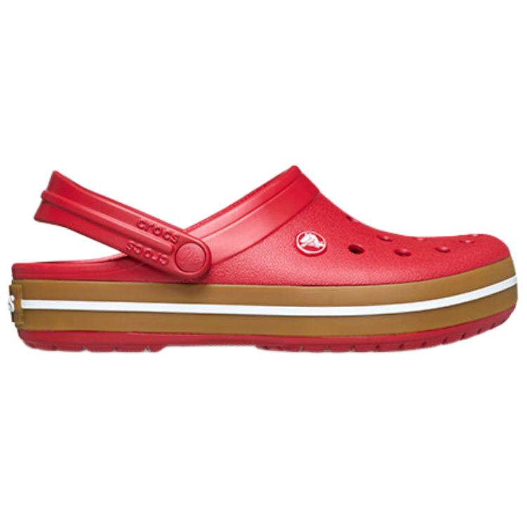 Crocs Уличная мода Сабо Унисекс Обувь Красный 212756-7CX