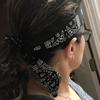 Unisex Paisley Print Tie Back Headband, Cooling Fabric, Sweat Wicking, Adjustable