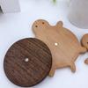 Wooden Turtle Coaster Heat Resistant Placemat for Drinks Anti-Scalding Pot Mat Reusable Table Mat Creative Party Accessory