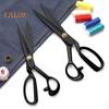 High Carbon Steel Tailor Scissors Sharp Blade Metal Fabric Scissors Multipurpose Dressmaker Sewing Embroidery Faux Leather Craft Cutting Shears