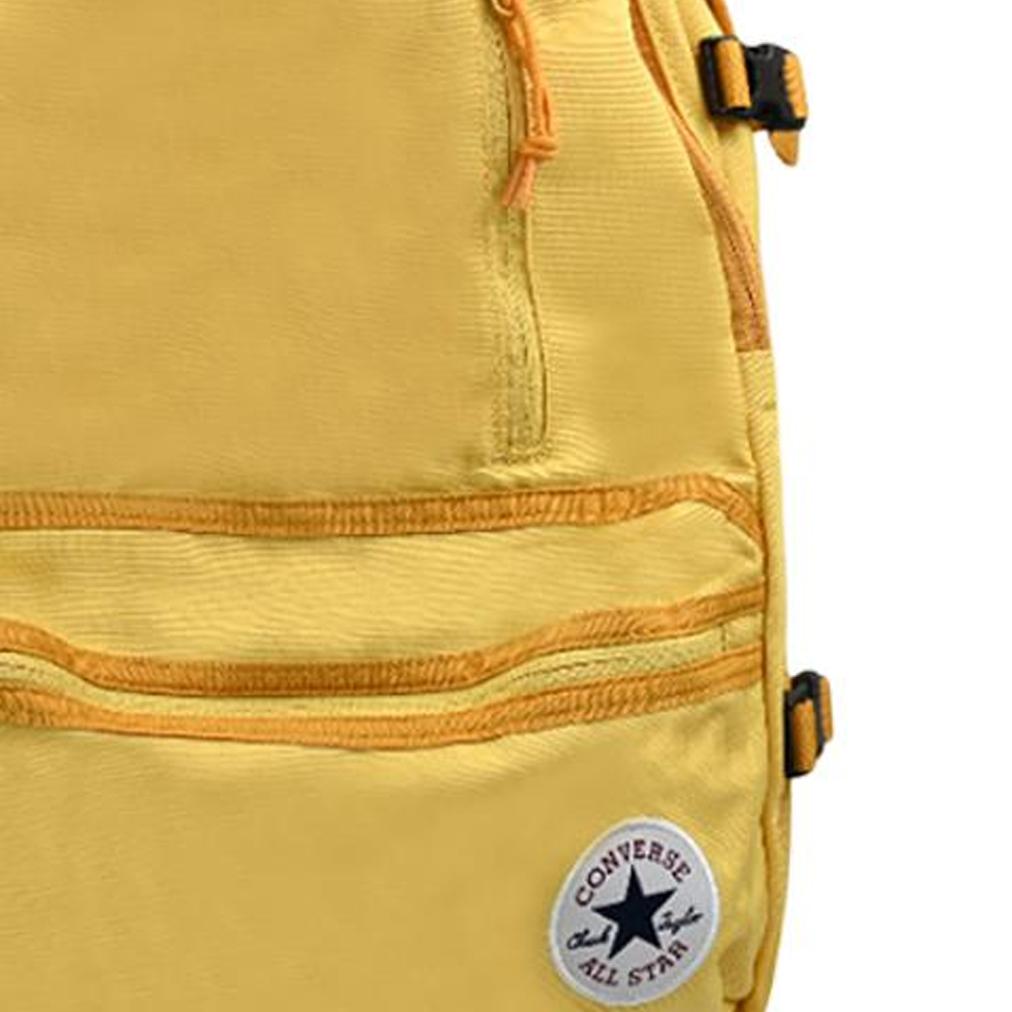 Converse Рюкзак унисекс из полиэстера с молнией и логотипом, желтый 10021138-A27