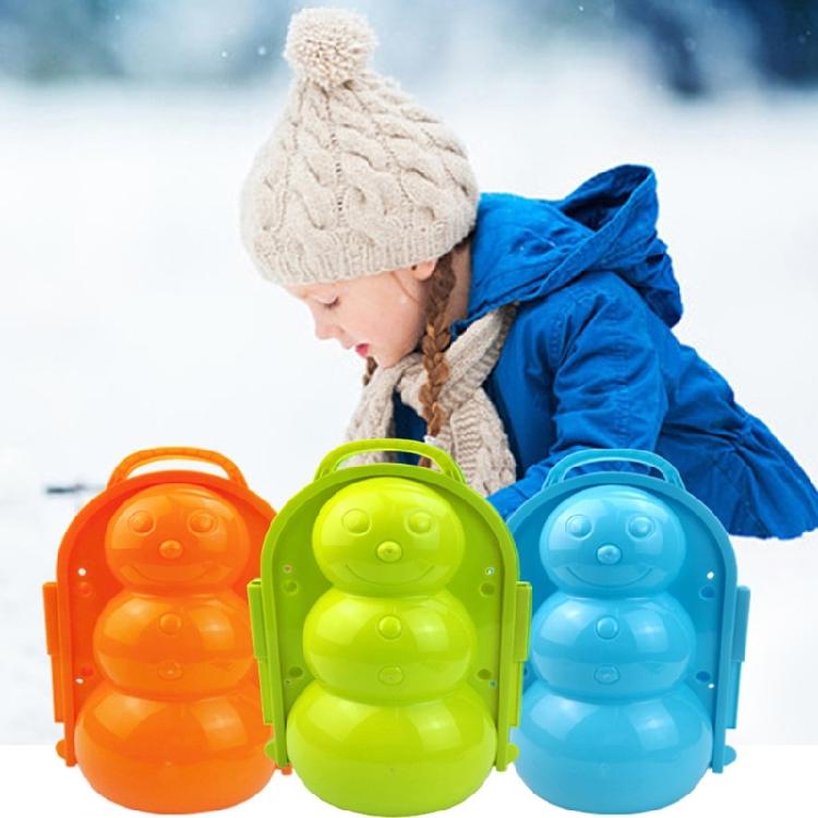 Beach Sand Mold Toy Snowman Maker Clip for Play Winter Outdoor Activities Plasti