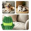 Cat Hair Removal Mitt 1Pc Pet Glove, Electrostatic Grooming Mitt, Frog Design, Upholstery Picker Breathable Mesh Lint Glove for Furniture Clothing Car