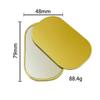Foldable Metal Pocket Mirror, Portable Compact for Students Dorm Makeup Touch Up Tool