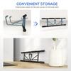 Pull-Up Bar, No-Drilling Chin-Up Bar, Push-Up Stand with Resistance Bands, Padded Handles for Home Gym Exercise