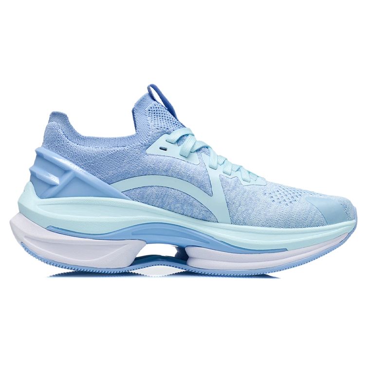 Li Ning Wu Shi 5S 1.0 Trendy Breathable Shock Absorbing Non-Slip Wear-Resistant Low-Top Running Shoes Women Sneaker Light-Blue ARHR210-6