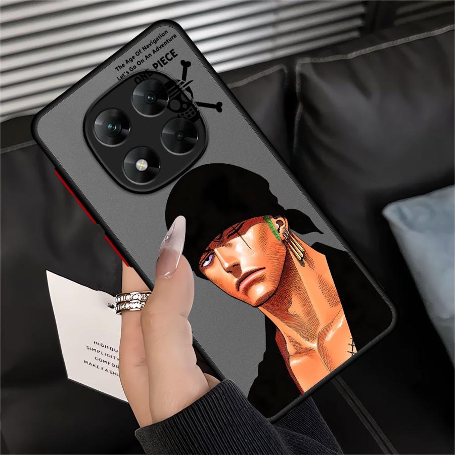 Чехол для Xiaomi Redmi Note 14 A4 13C 12 13 Pro Plus 14C 9S 10 11 Funda Задняя крышка телефона One Piece Zoro Крутой