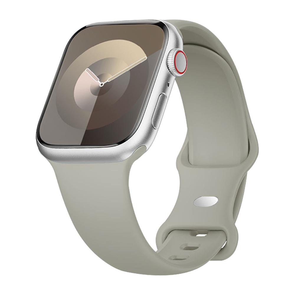 Ремешок для apple watch 44мм 40мм 45мм 49мм 41мм 42мм силиконовый браслет iwatch series 6 7 8 9 ultra 2 se 3 10 11 46мм