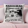 Наволочка Radiohead  Ультрамягкая, приятная для кожи ткань, облачная мягкость и скрытая молния