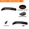 Factory New LED Dynamic Sequential Blinker Indicator Lamps for Mercedes Benz W169 Class W245 B Series Turn Signal Lights