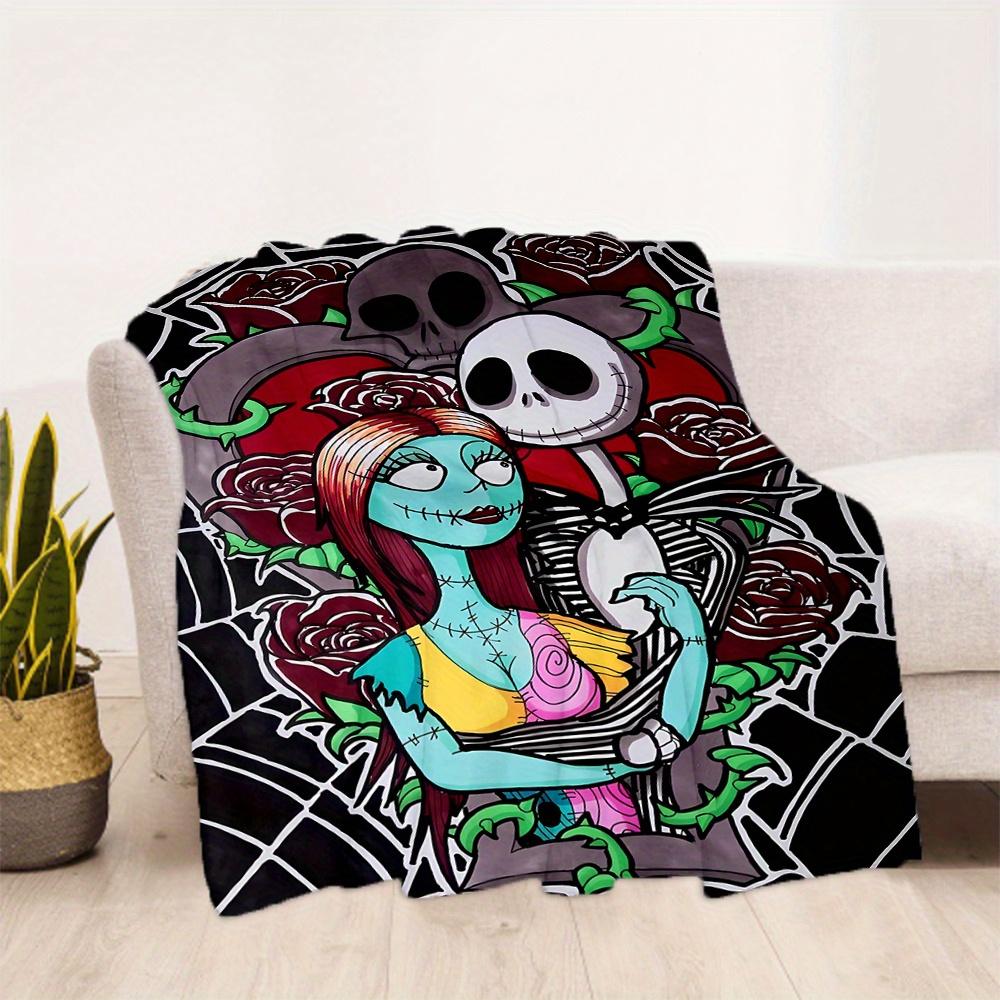1 шт., Плед Disney «Кошмар перед Рождеством», Мягкий плед для дивана, кровати, дивана, гостиной, путешествий, кемпинга