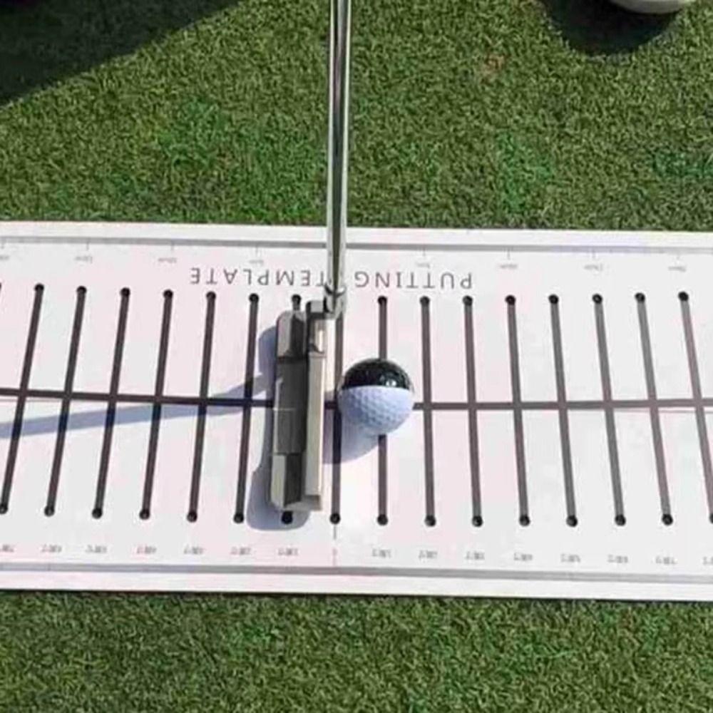 Putting Green Pad Golf Putting Mat 15 Degree Golf Training Aids Golf Track Paper  Outdoor Sports