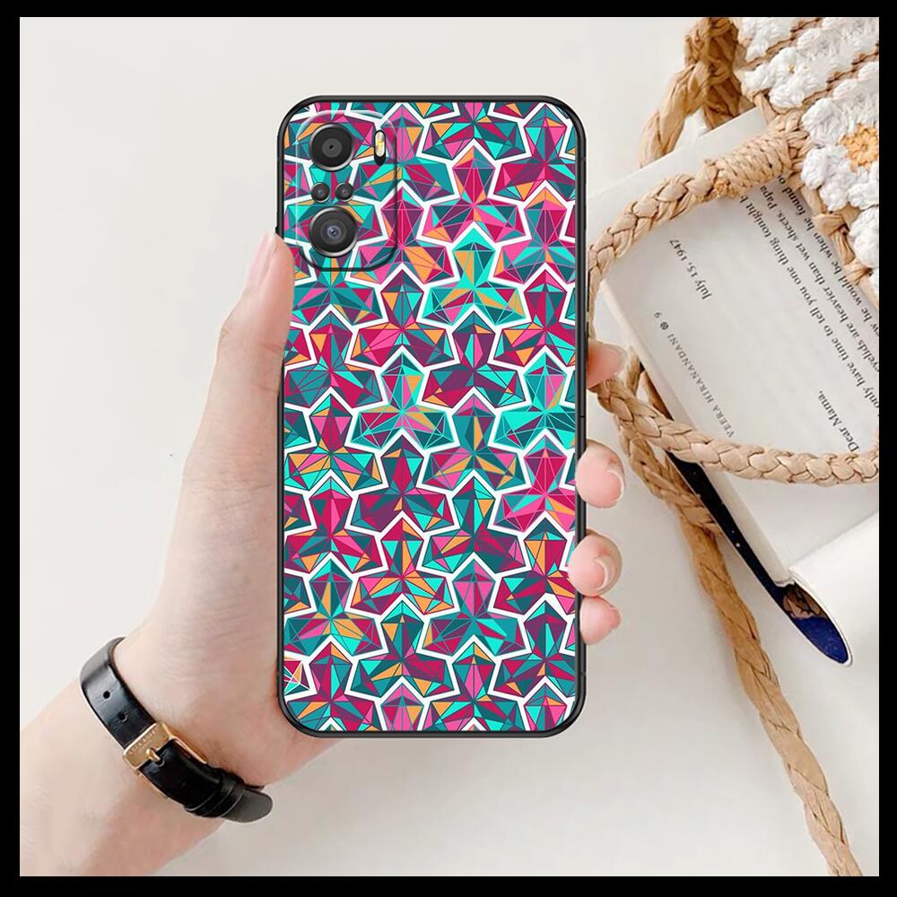 Art Flowers Banana Leaf Phone Case For Xiaomi Redmi 11 Lite Pro Ultra 10 9 8 MIX 4 FOLD 10T Black Cover Silicone Back Prett