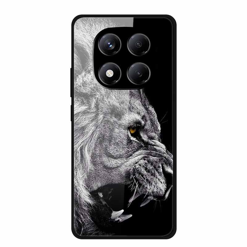 Роскошный Чехол Для Redmi Note 14 Pro 4G Чехол Из Закаленного Стекла Для Xiaomi Redmi Note14 Pro 4G Чехлы Для Телефона Модный Защитный fundas