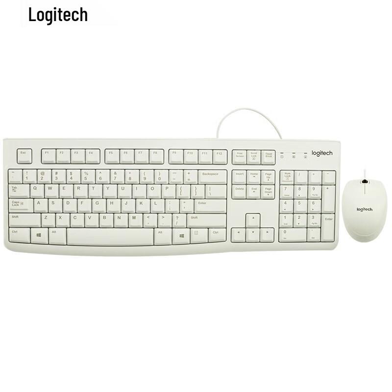 Logitech Проводной набор клавиатуры и мыши MK120