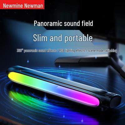 Игровая настольная звуковая панель Newmine BT522, динамик, штекер CN (адаптер в комплекте)
