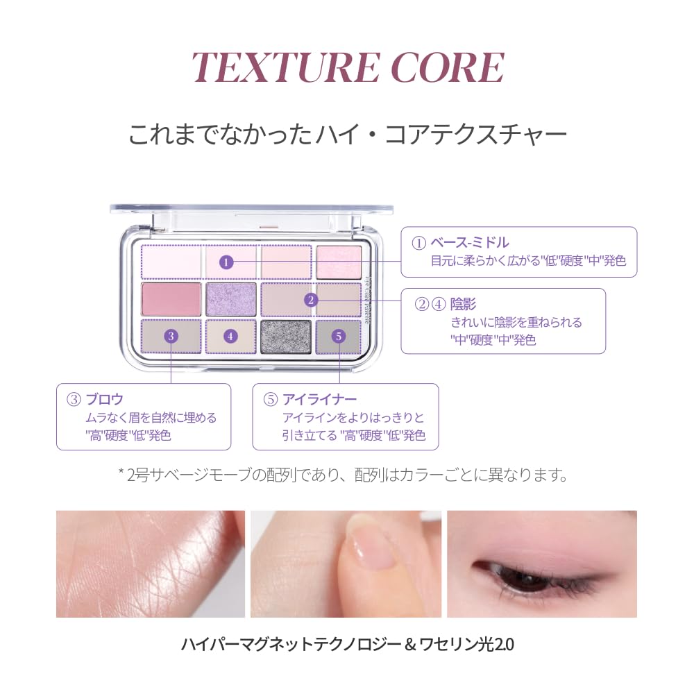 ESPOIR Палетка теней Geek Палетка теней для Зимы Холодный Синий Глубокий и Серый Завершите свой образ одним движением с этими бровями и Официальный ESPOIR