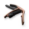 NS Artist Metallic Capo for Electric and Acoustic Guitars D'Addario Capo, Bronze, PW-CP-10MBR, One-Touch