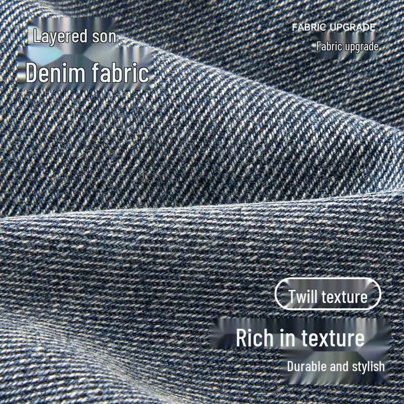 Fingercroxx IT Мужские джинсы свободного кроя с изогнутыми штанинами