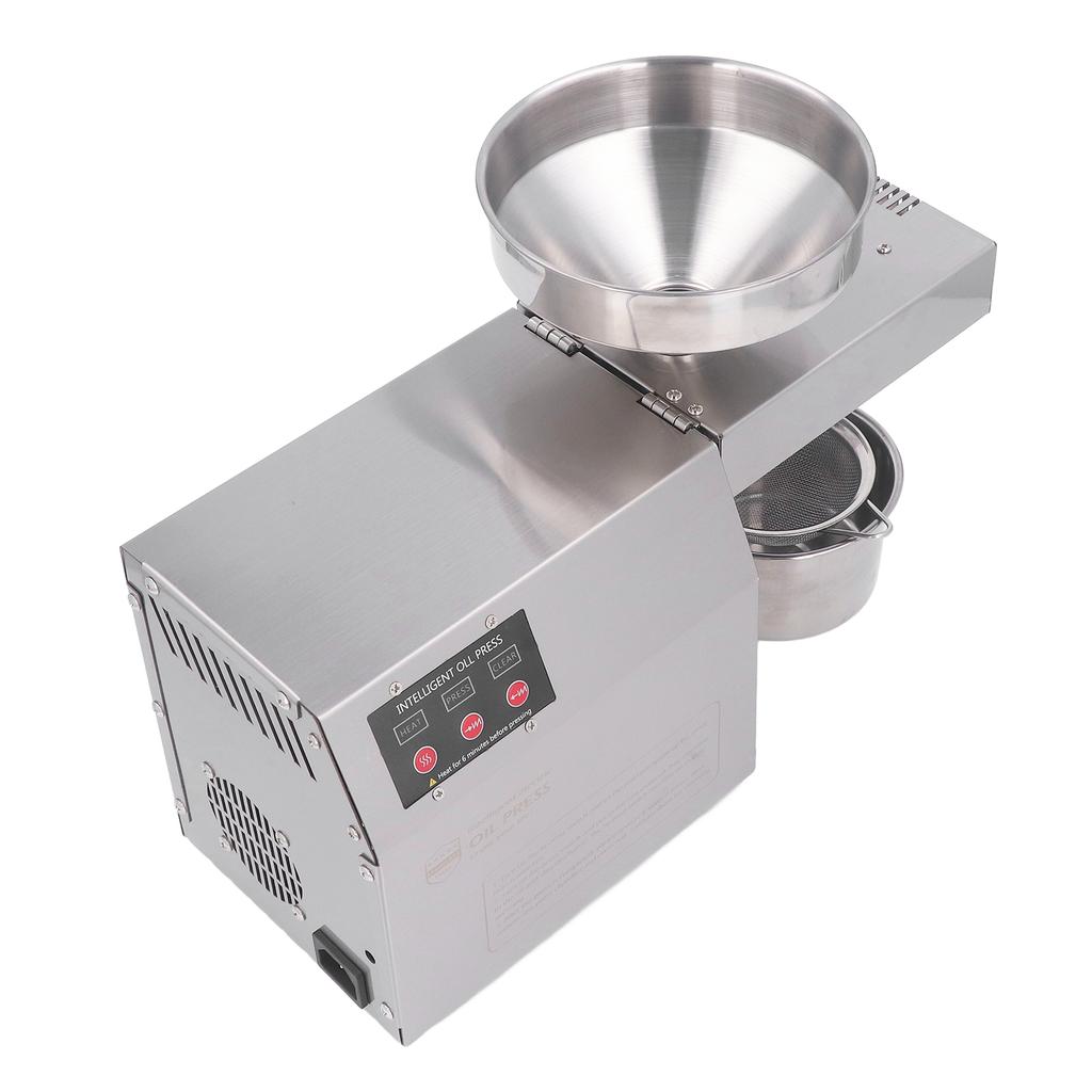 Бытовая коммерческая автоматическая маслопрессовая машина Автоматическая маслопрессовая машина Пресс для масла из ореховых семян