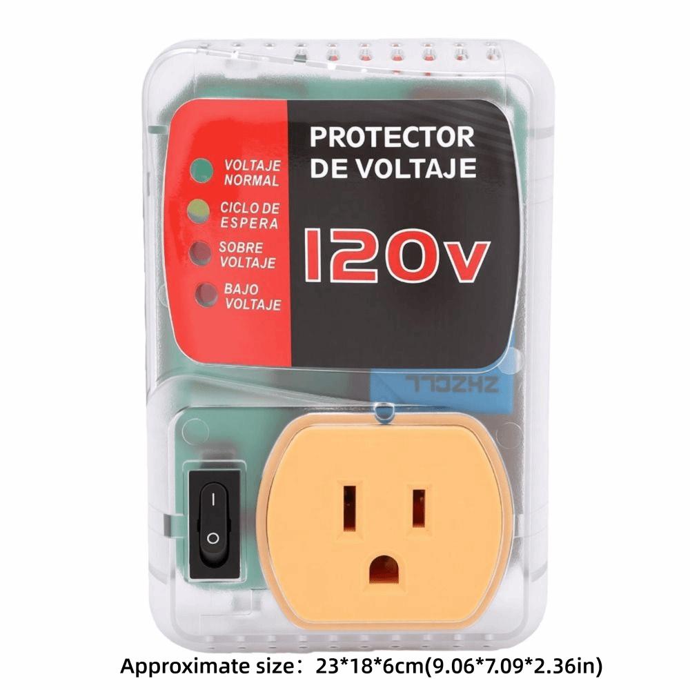 Single Outlet Voltage Protector 120V Voltage Regulator Home Appliance Protector  Air Conditioner
