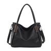 High Texture Soft Leather Tote Bag for Women Vintage Shoulder Bag Stylish Large Capacity Commuter Bag Simple Crossbody Bag