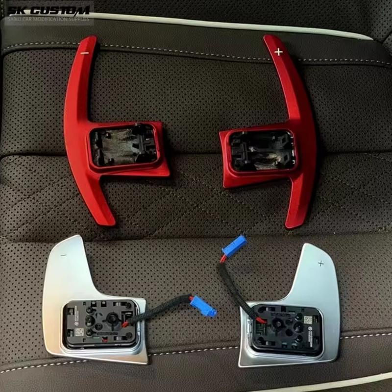 61319372496 61319384114 Steering Wheel Paddle Shifters for G22 G26 G42 G32 G01 G02 G05 G06 G08 G12 G14 G15