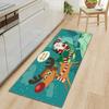 Christmas Kitchen Sand Carpet Doormat Long Floor Mat