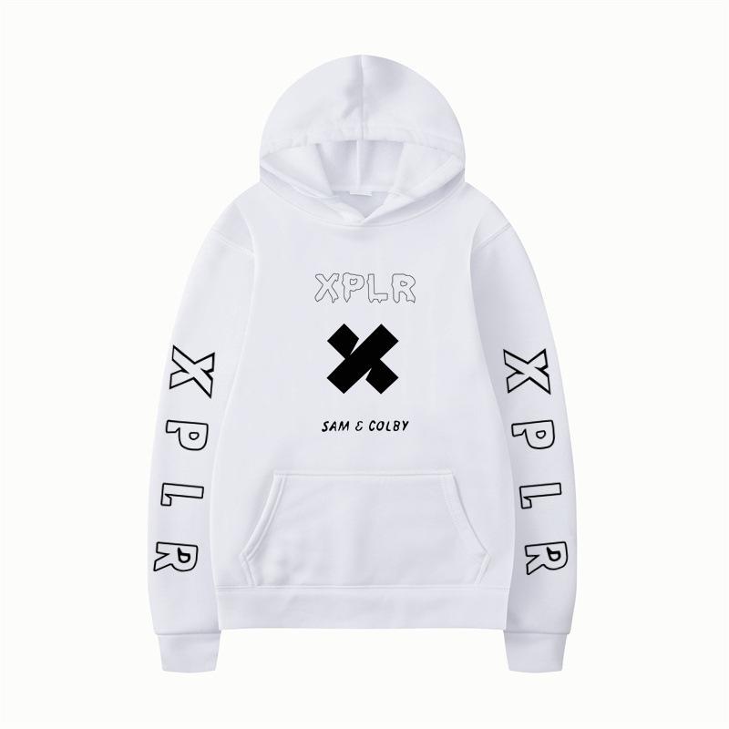 Autumn Winter Sam and Colby Printed Men's Hoodie Brand Hoody Clothes Vintage Fashion Casual Unisex Long Sleeve Pullovers