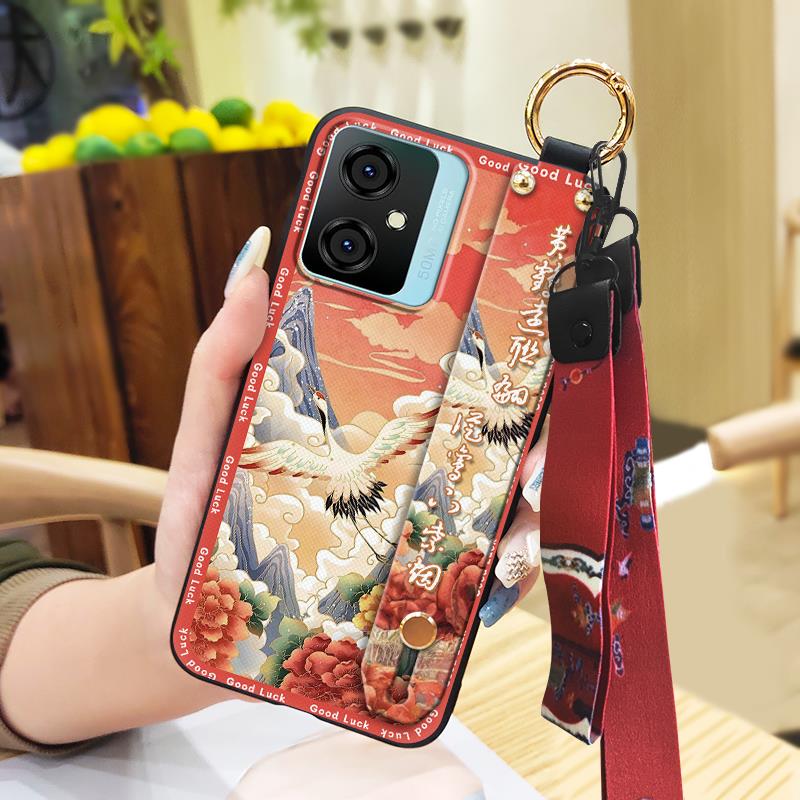 Грязеотталкивающий Пылезащитный Чехол для Телефона Для Blackview Oscal C70 Мягкий чехол Браслет Модный Шнурок Прочный Китайский стиль