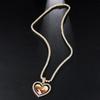 Кулон-ожерелье Dianyi Jewelry с двусторонней вращающейся фоторамкой