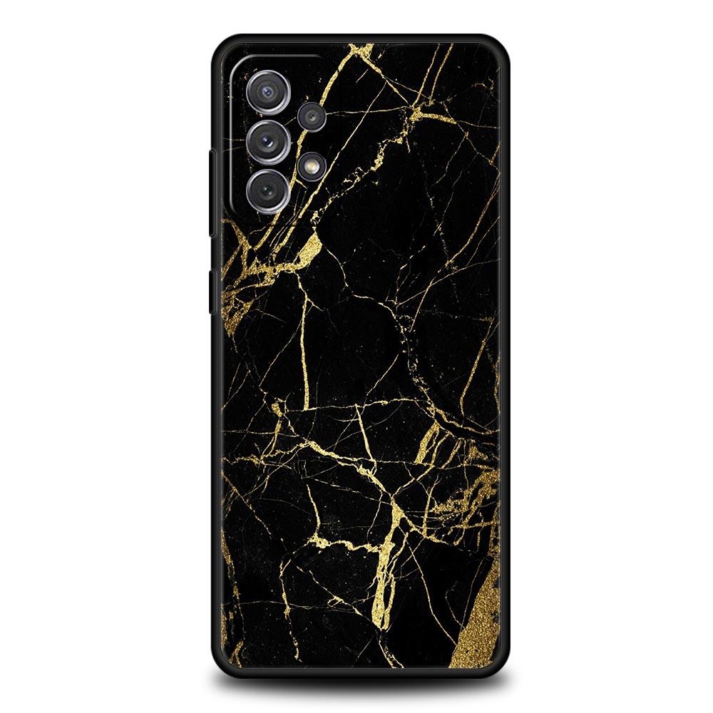 Винтажный мраморный чехол для телефона Samsung Galaxy A55 A35 A17 A07 A15 A13 A25 A51 A71 A72 A73 A32 A52 A52S A41 5G Мягкий ТПУ корпус Сумки
