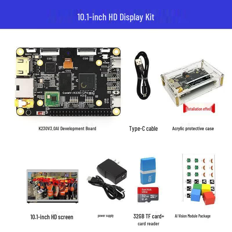 Плата для разработки CreateBlockCanMV K230 AI RISC-V