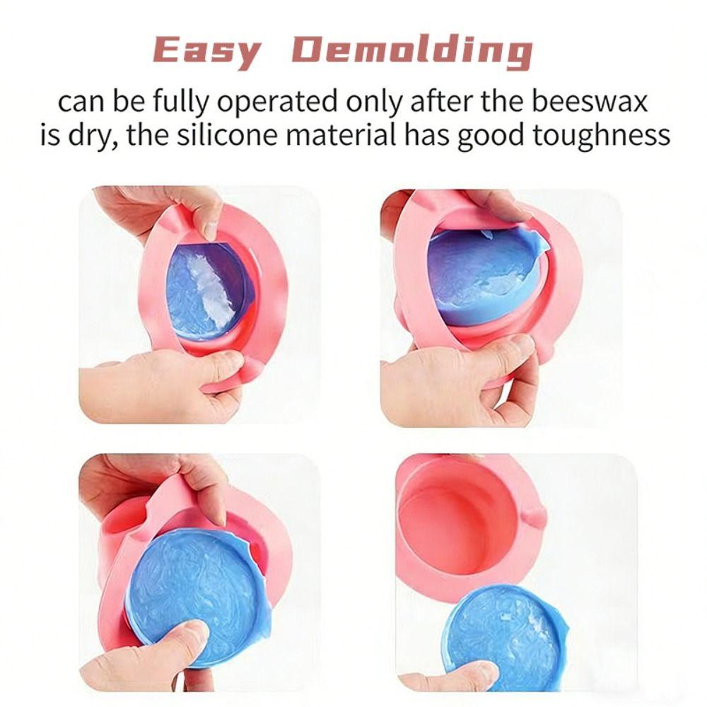 Heat-resistant Hair Removal Wax Bowl Silicone Wax Bean Bowl Face Mask Mixing Bowl  Beauty Salon