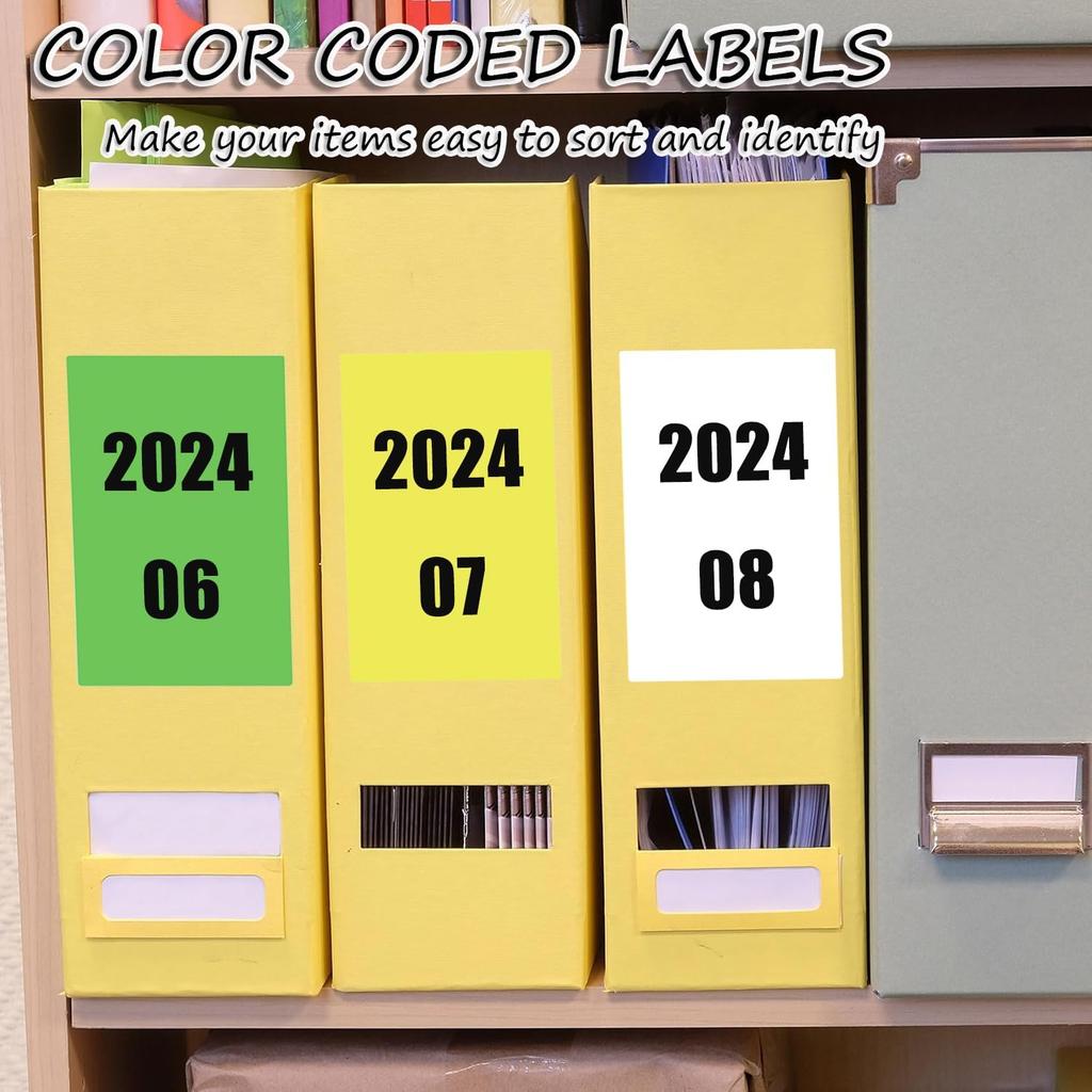 90Pcs Large Moving Labels for Boxes, 5 X 3 Inch Label Stickers for Storage B, Rectangular Stickers Color-Coding Labels for Home Organization, Kitchen