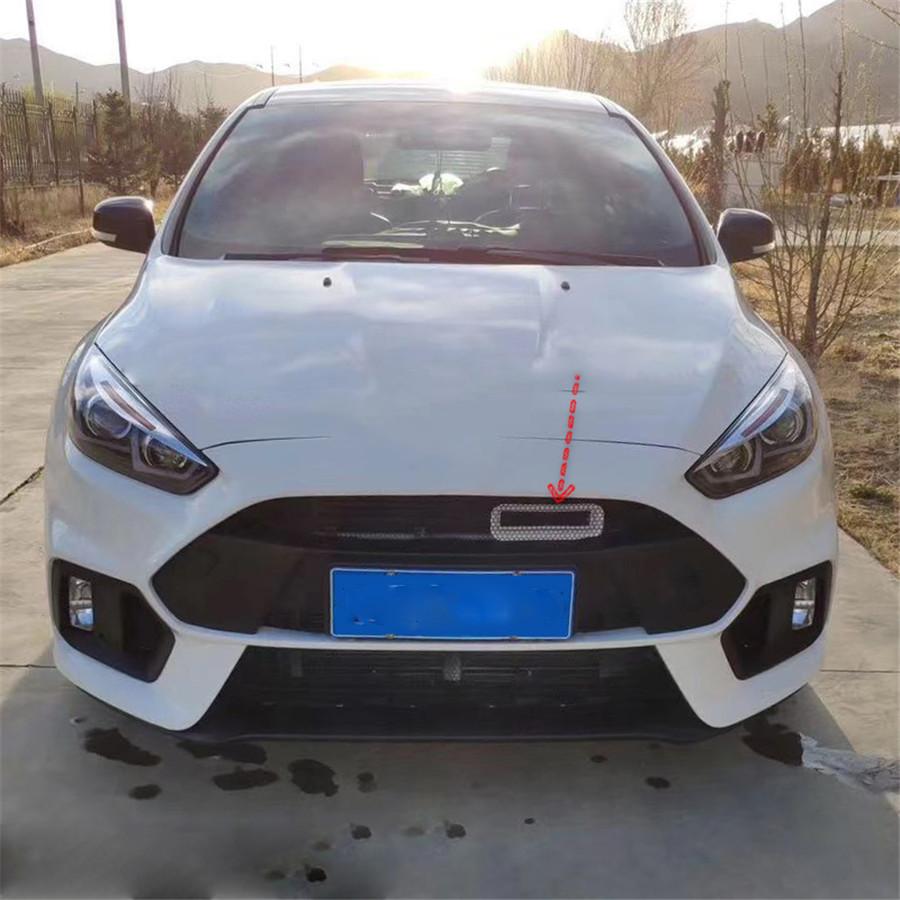 Для 15-18 Ford Focus MK3.5 Седан Хэтчбек Модификация Воздухозаборника Накладка Белая