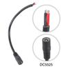 Разъемы-бочонки DC5.5x2.5мм, кабель питания 16AWG, высокий ток для камеры видеонаблюдения, светодиодных лент, ремонта блока питания