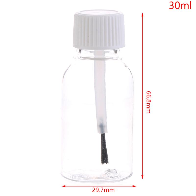 5/10/15/20/30 мл бутылочки для лака для ногтей прозрачные многоразовые герметичные банки для хранения