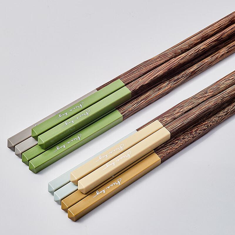 TREEJACK Natural Solid Wood Chopsticks