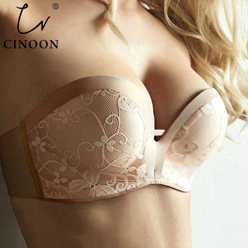 Sexy Strapless Bra For Dress Wireless Super Push Up Invisible Backless Small Breast Sexy Brassiere Seamless Lingerie Tops